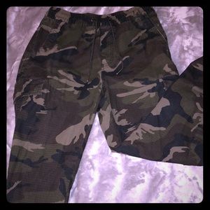 Camouflage joggers